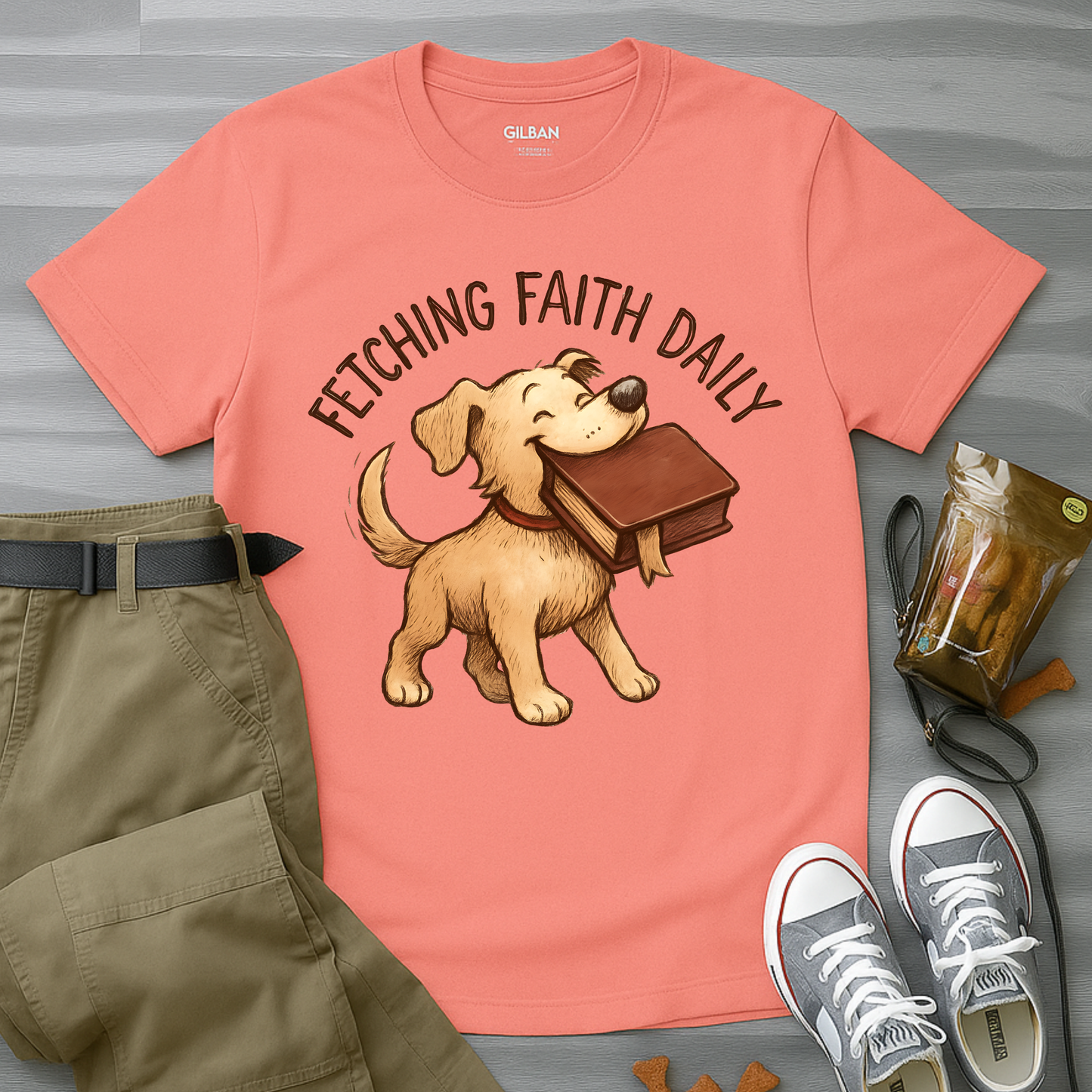 Fetching Faith Daily T-Shirt