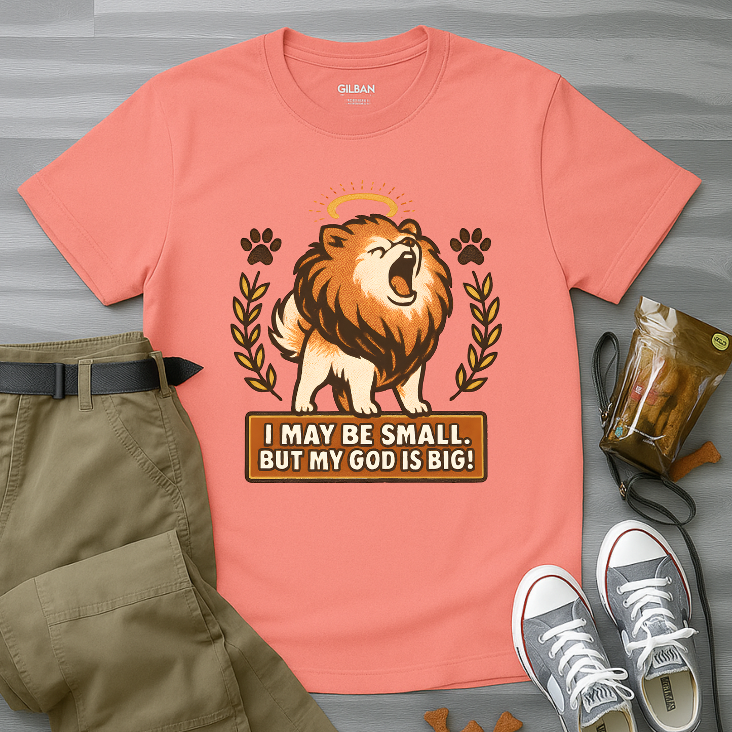 I May Be Small But My God Is Big T-Shirt