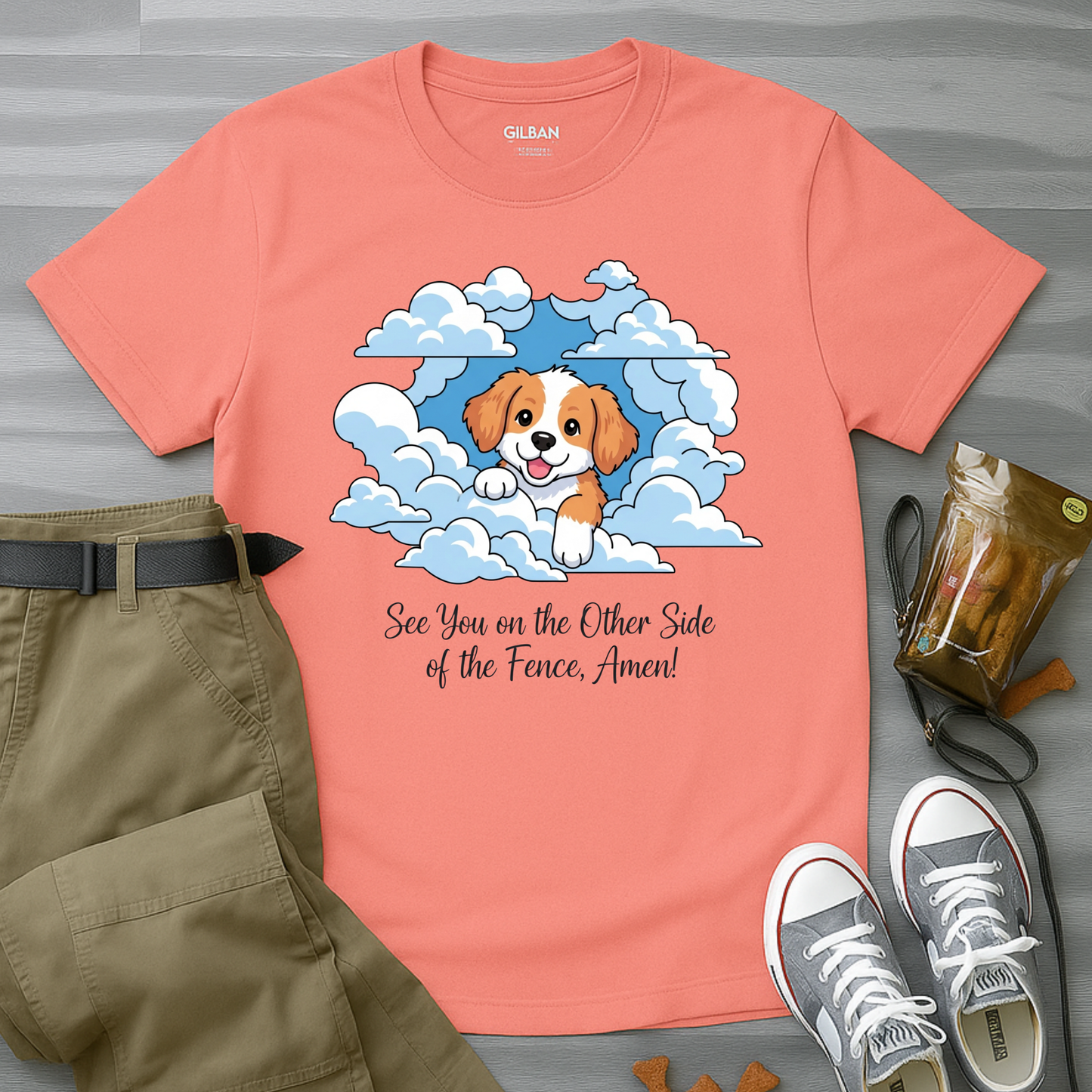 See You On The Other Side Of The Fence, Amen T-Shirt