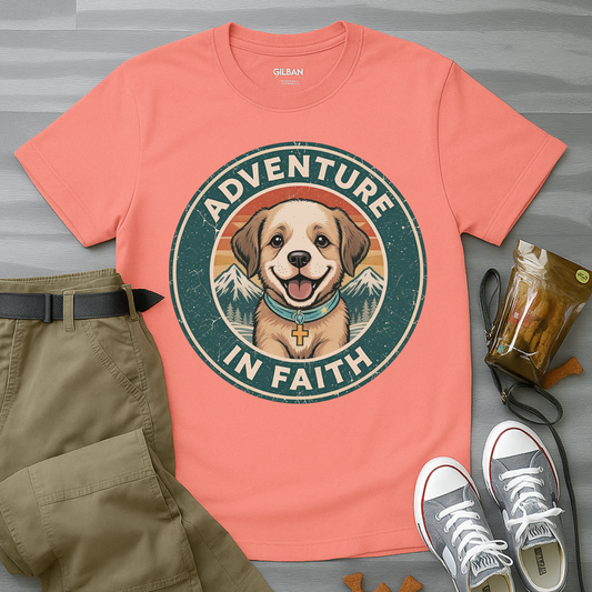 Adventure in Faith Badge T-Shirt