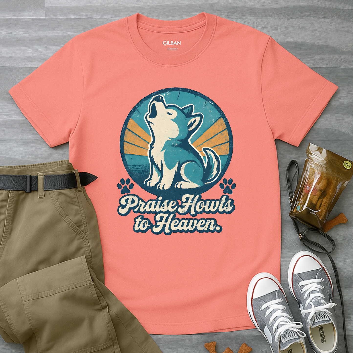 Praise Howls To Heaven T-Shirt