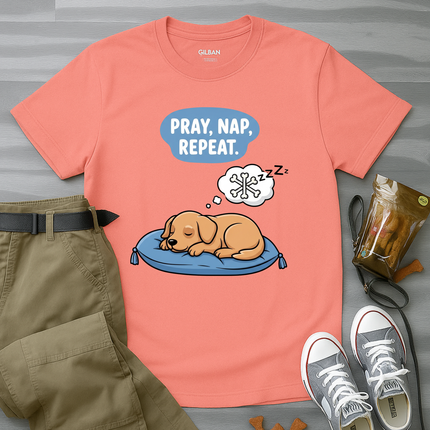 Pray, Nap, Repeat T-Shirt