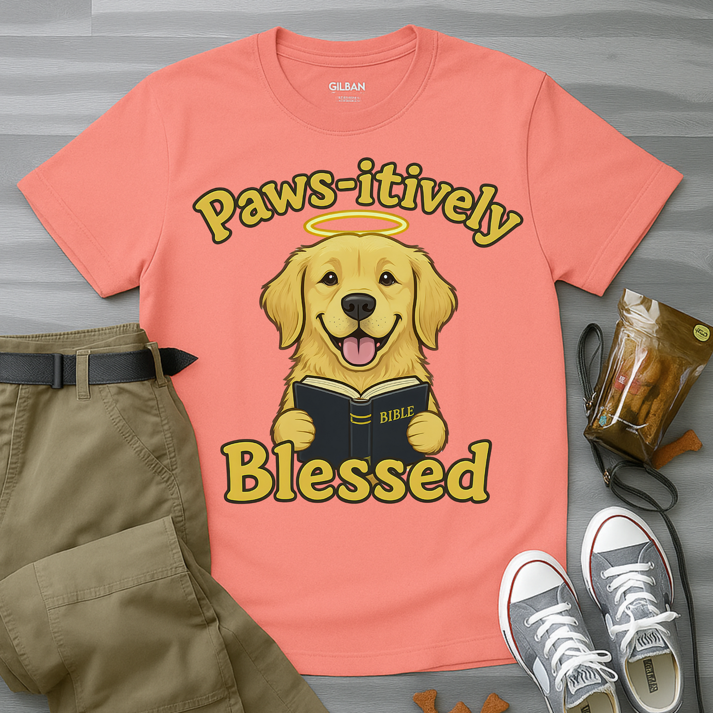 Paws-itively Blessed T-Shirt