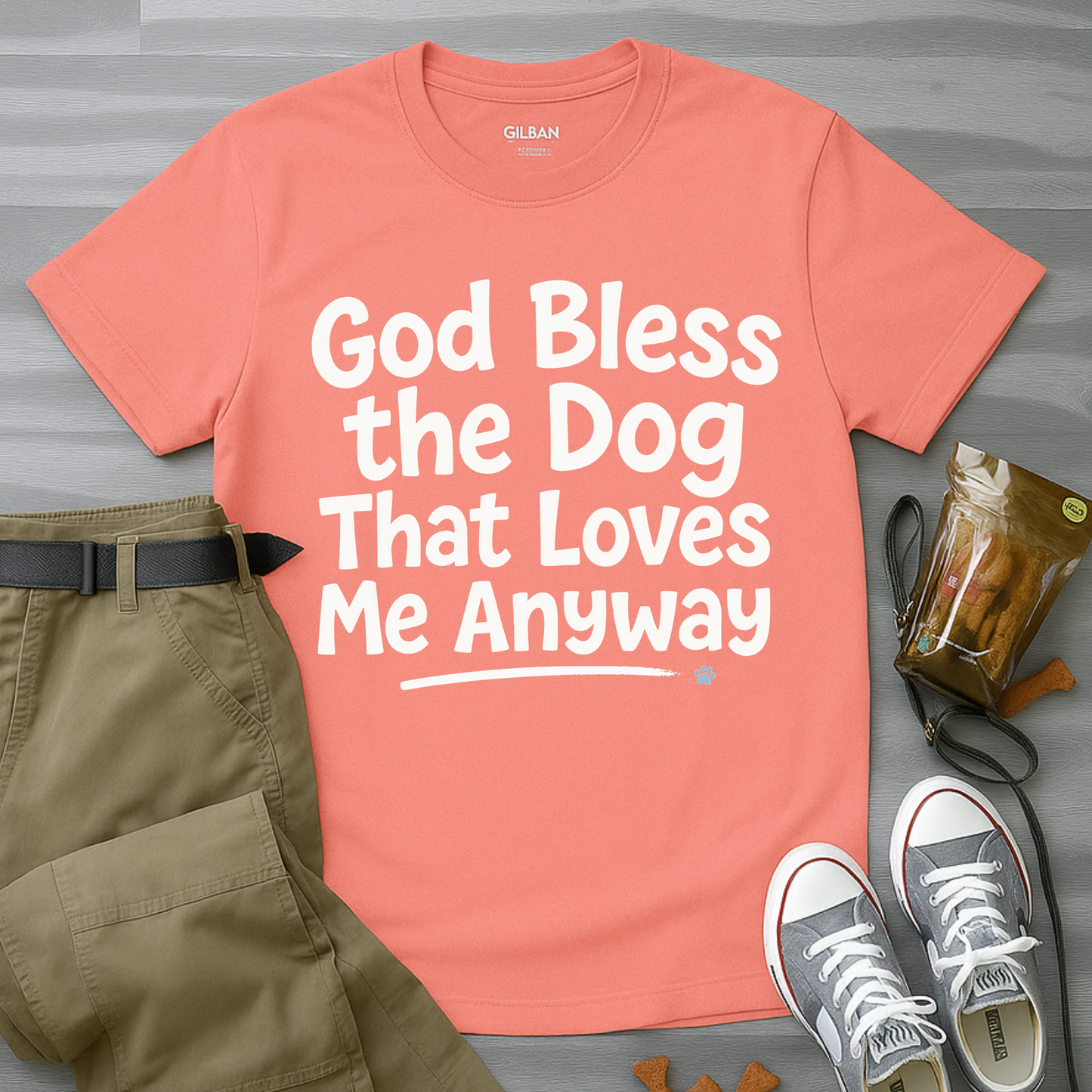 God Bless The Dog That Loves Me Anyway T-Shirt