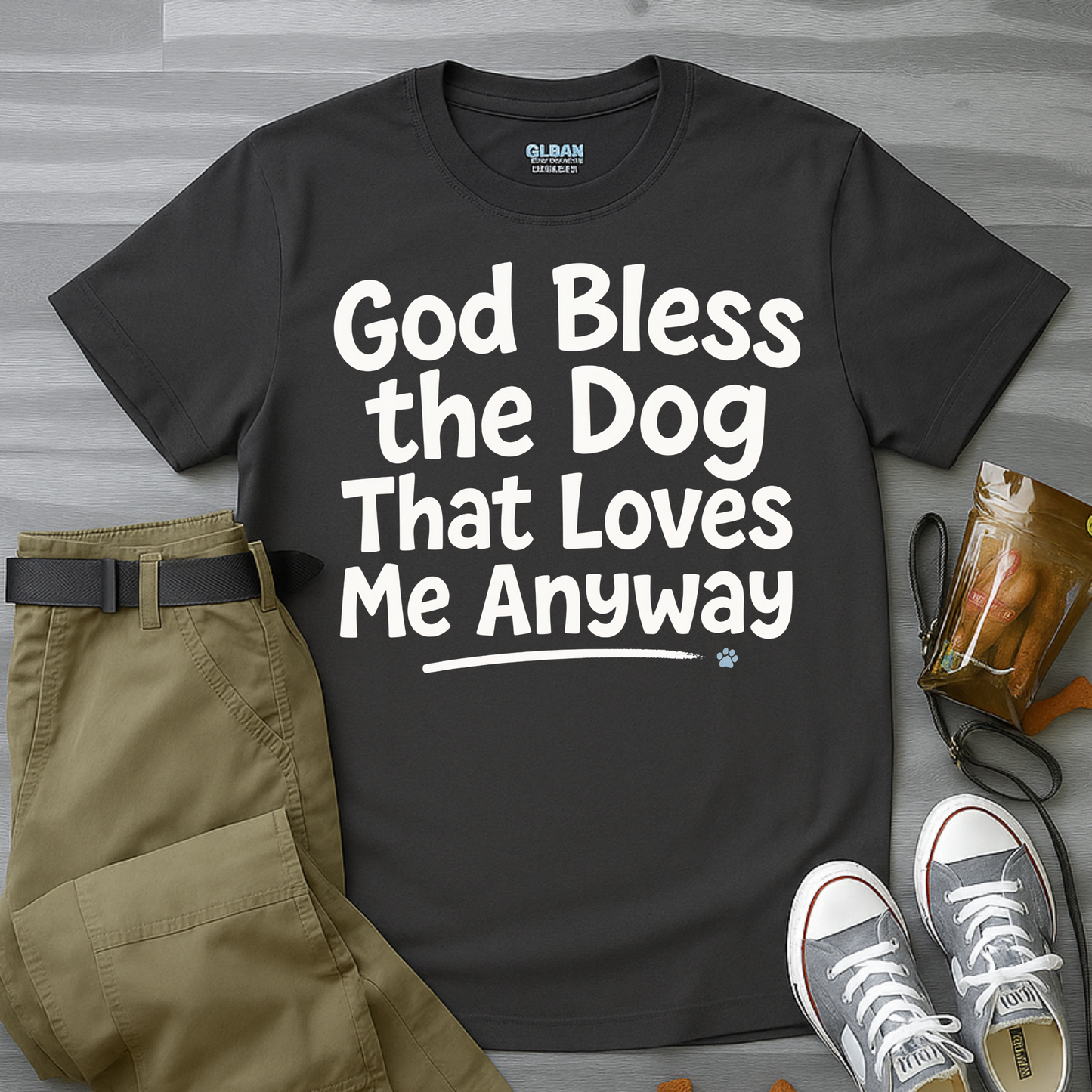 God Bless The Dog That Loves Me Anyway T-Shirt