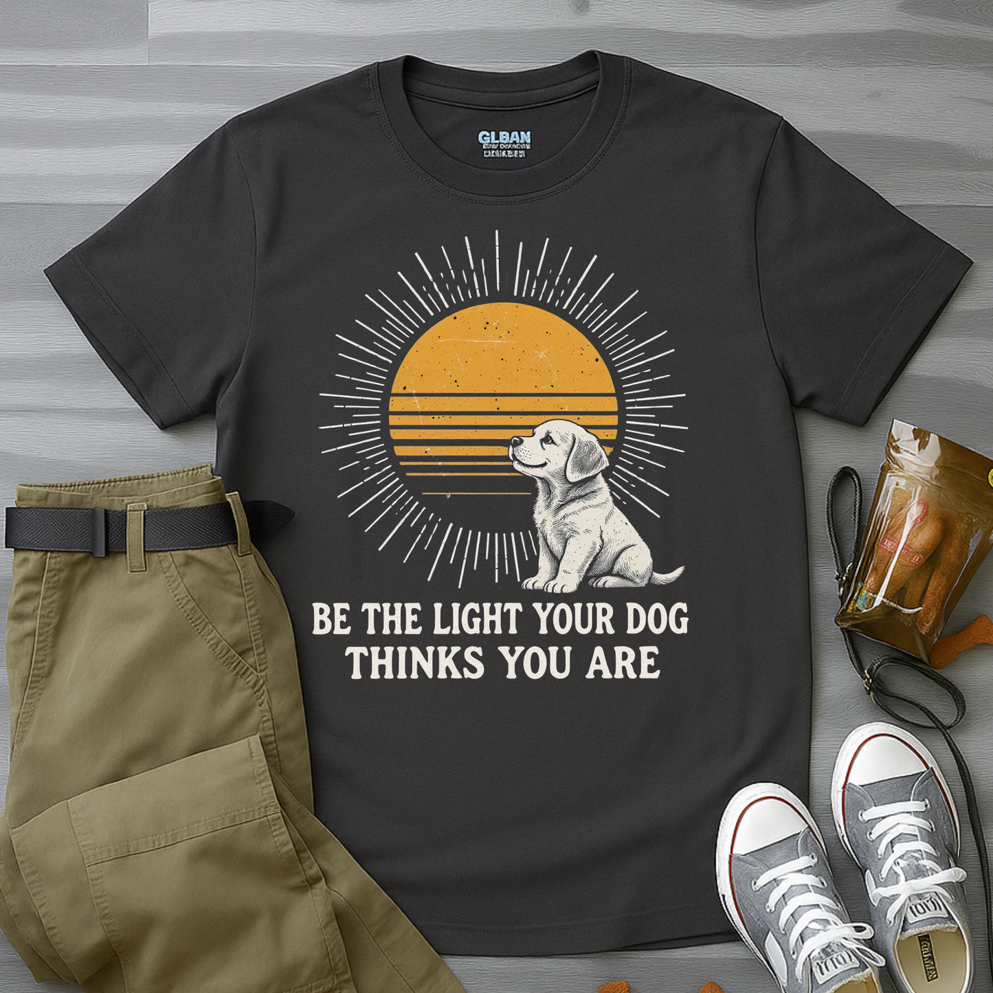 Be The Light Your Dog Thinks You Are T-Shirt