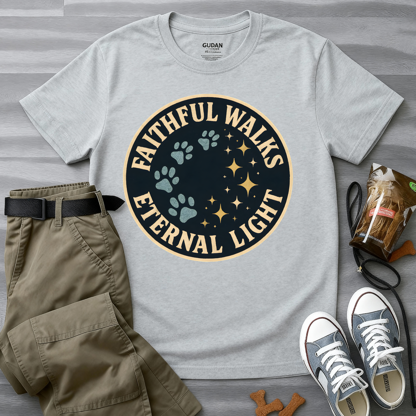 Faithful Walks Eternal Walks Vintage T-Shirt