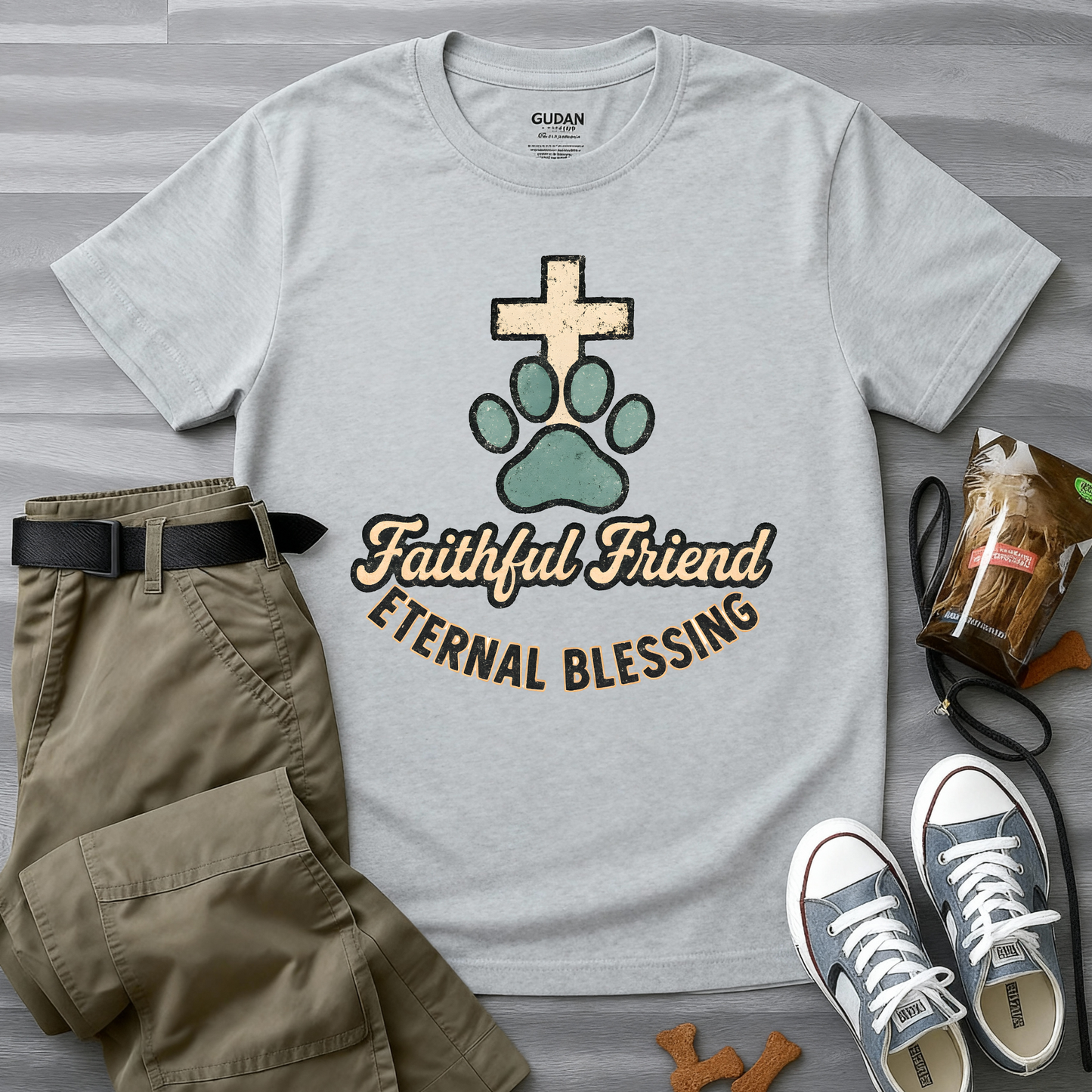 Faithful Friend Eternal Blessing Vintage T-Shirt