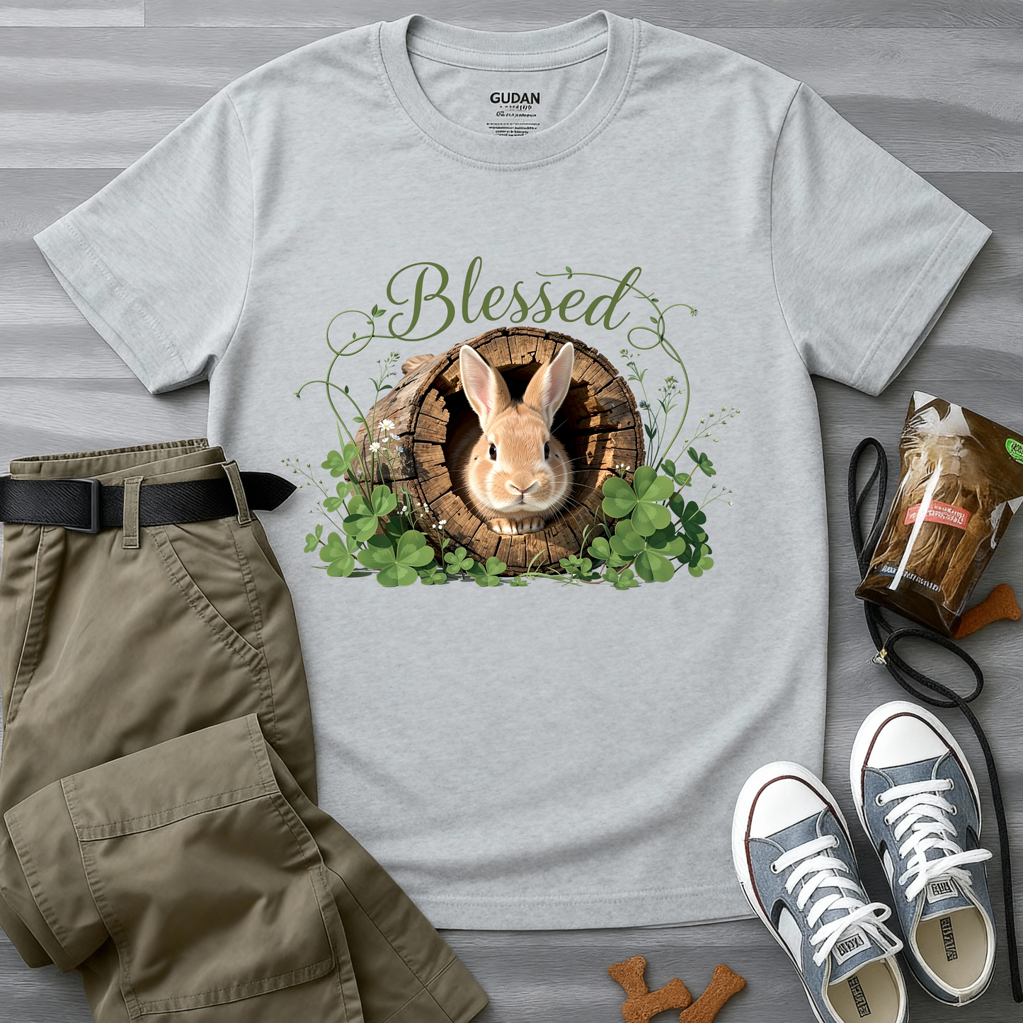 Blessed Rabbit T-Shirt