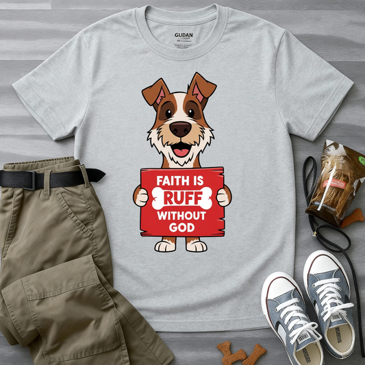 Faith Is Ruff Without God T-Shirt