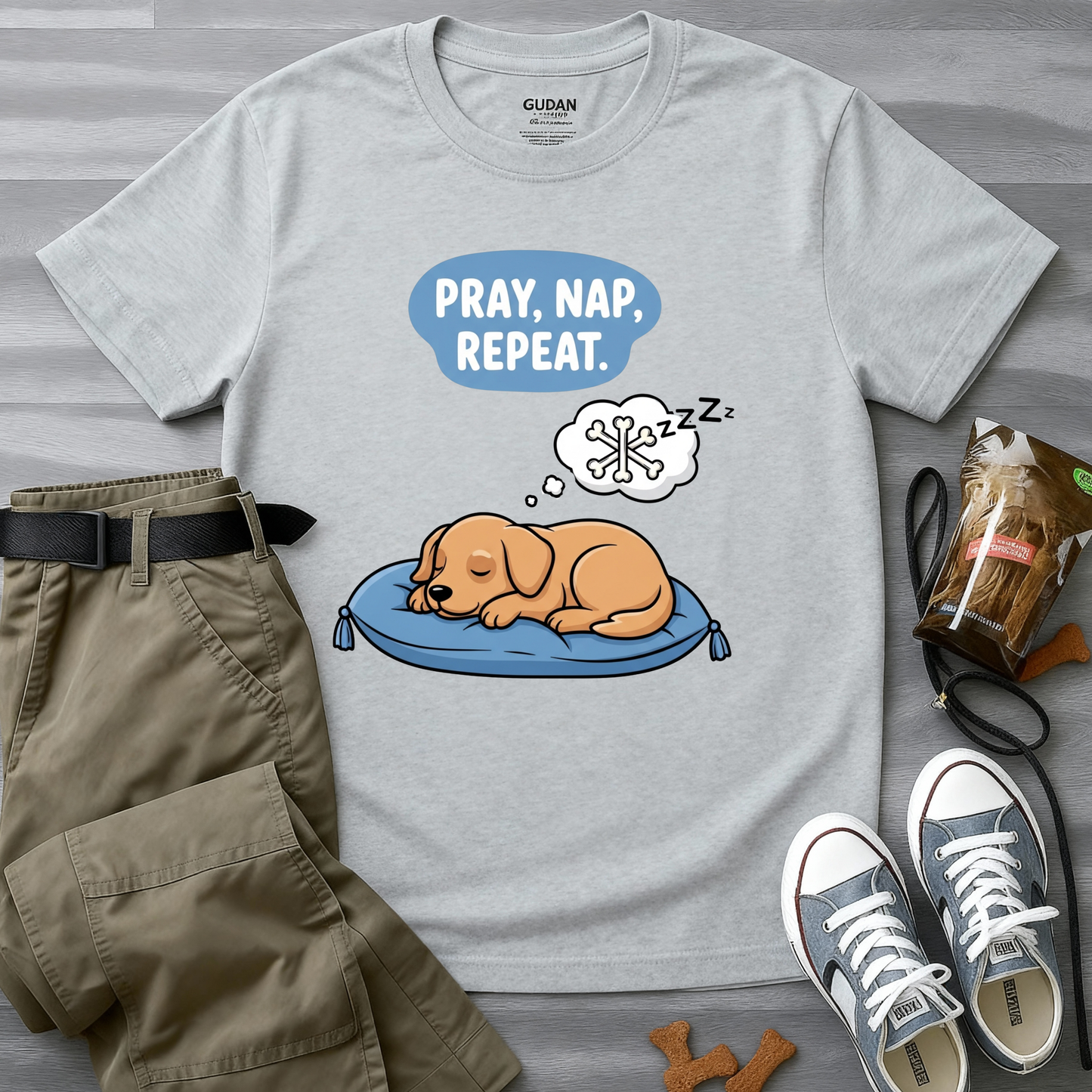 Pray, Nap, Repeat T-Shirt