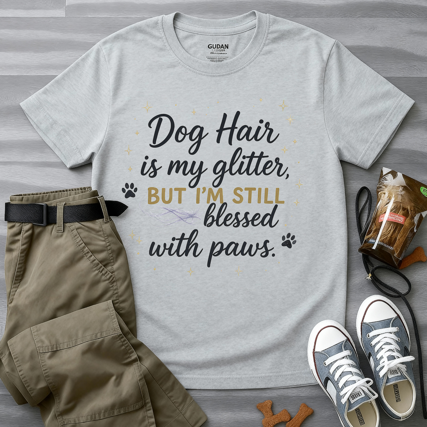 Dog Hair Is My Glitter T-Shirt