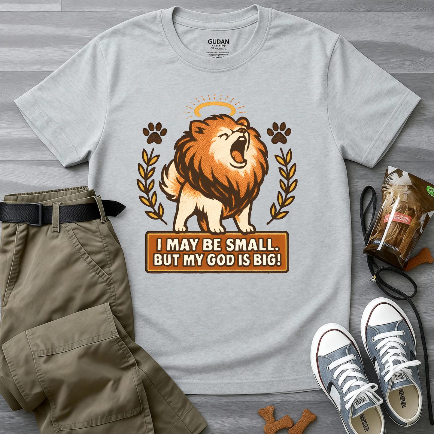 I May Be Small But My God Is Big T-Shirt