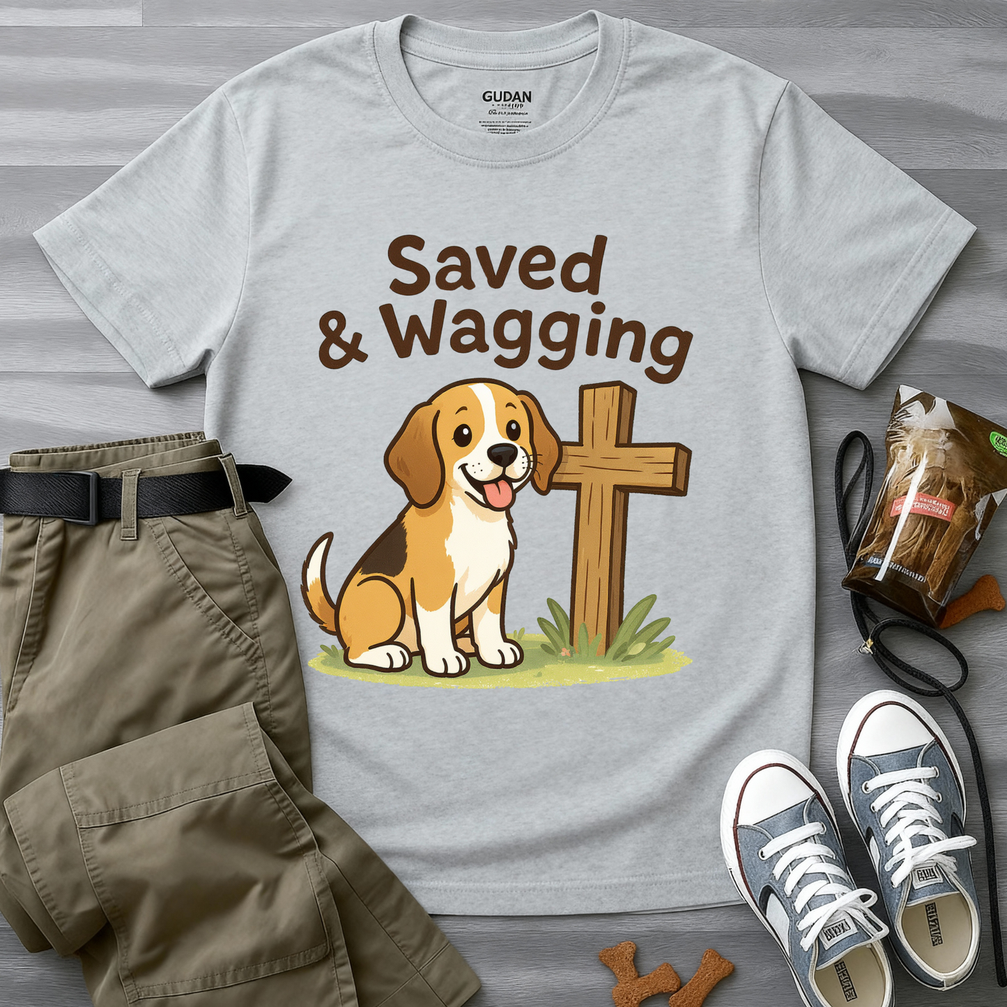 Saved & Wagging Beagle T-Shirt