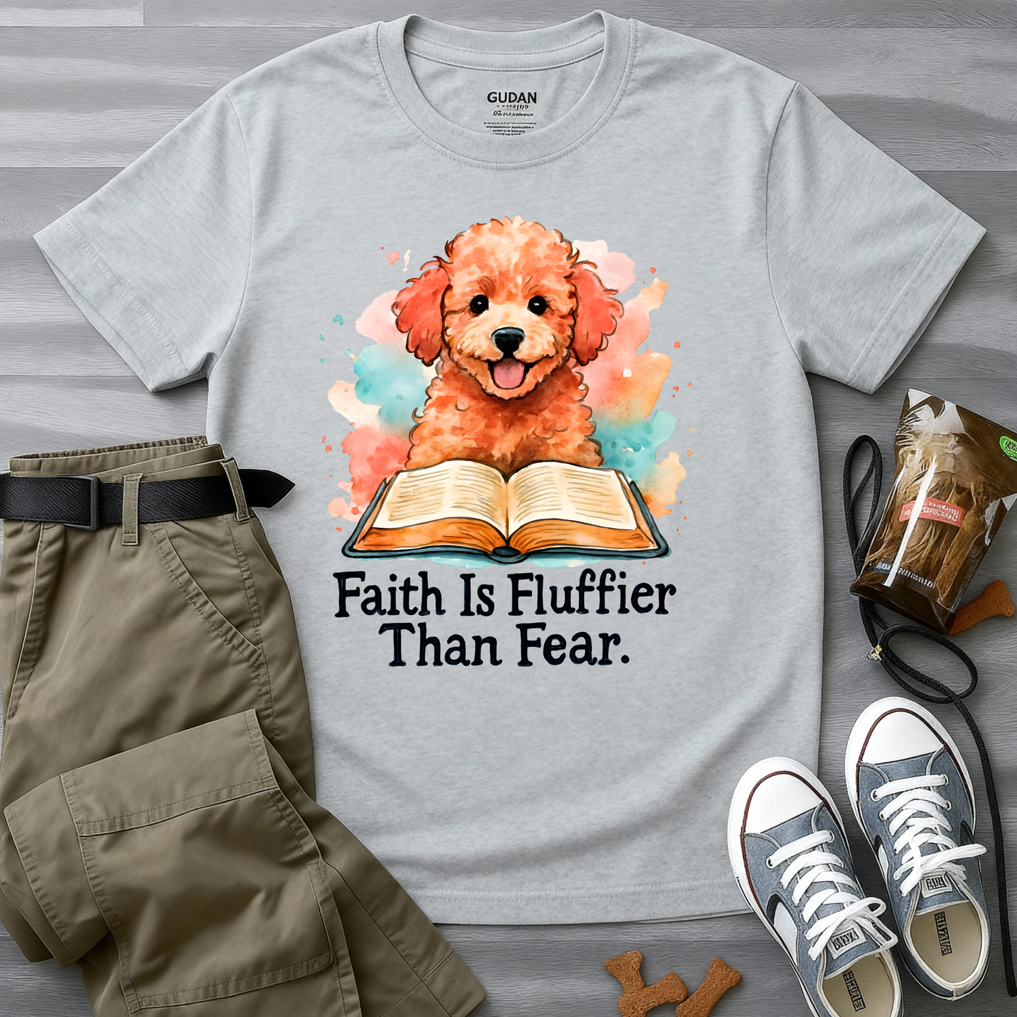 Faith Is Fluffier Than Fear T-Shirt