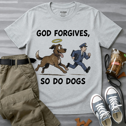 God Forgives Mailman Chase T-Shirt