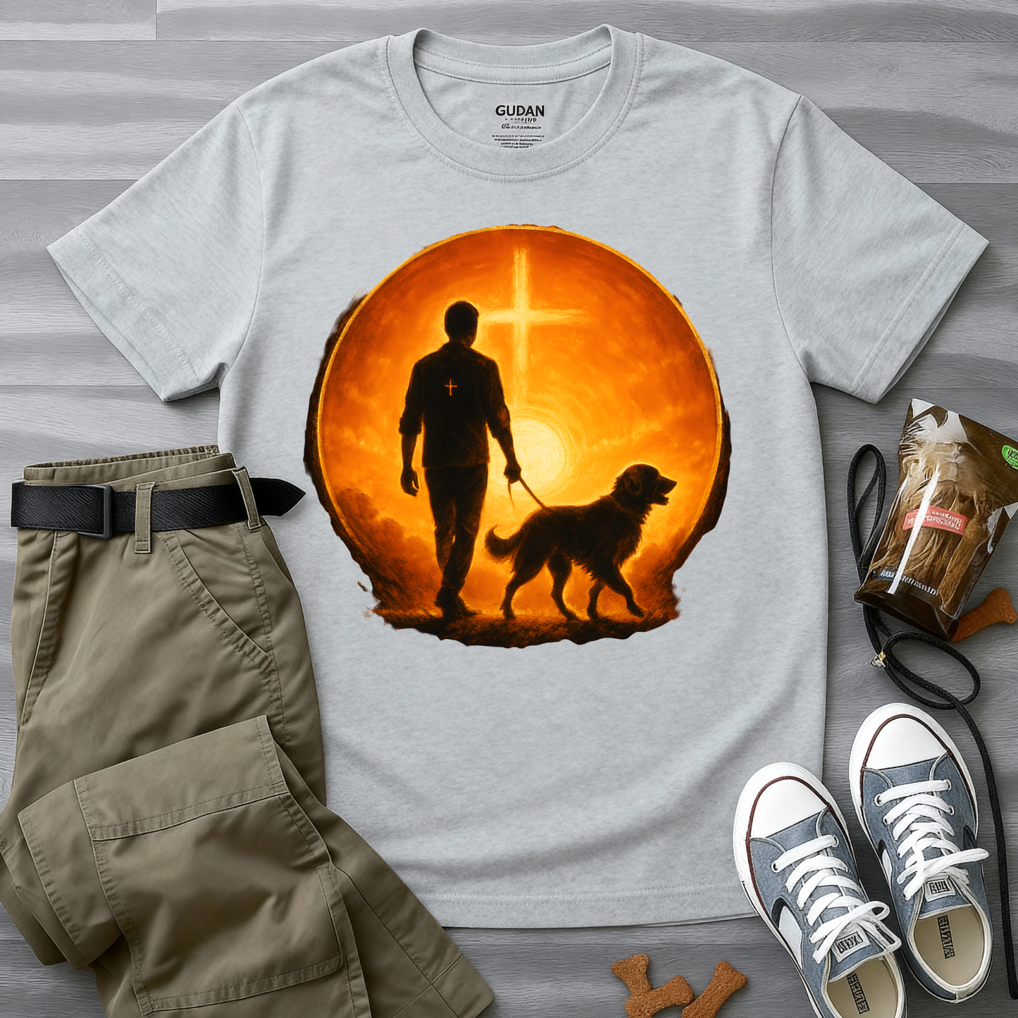 Sunset Walk of Faith T-Shirt