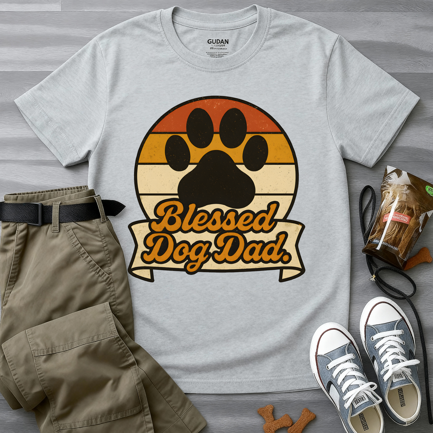 Blessed Dog Dad T-Shirt
