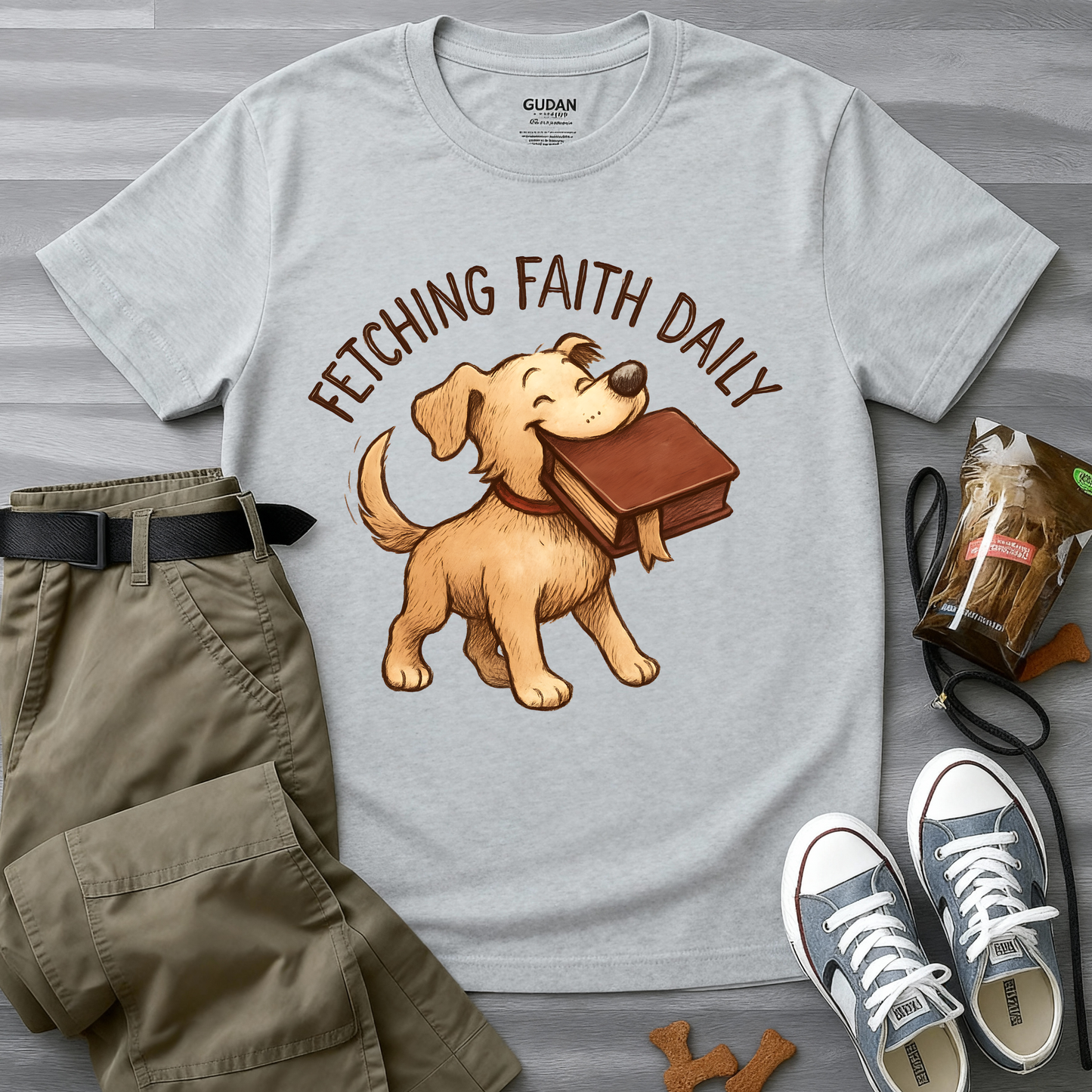 Fetching Faith Daily T-Shirt