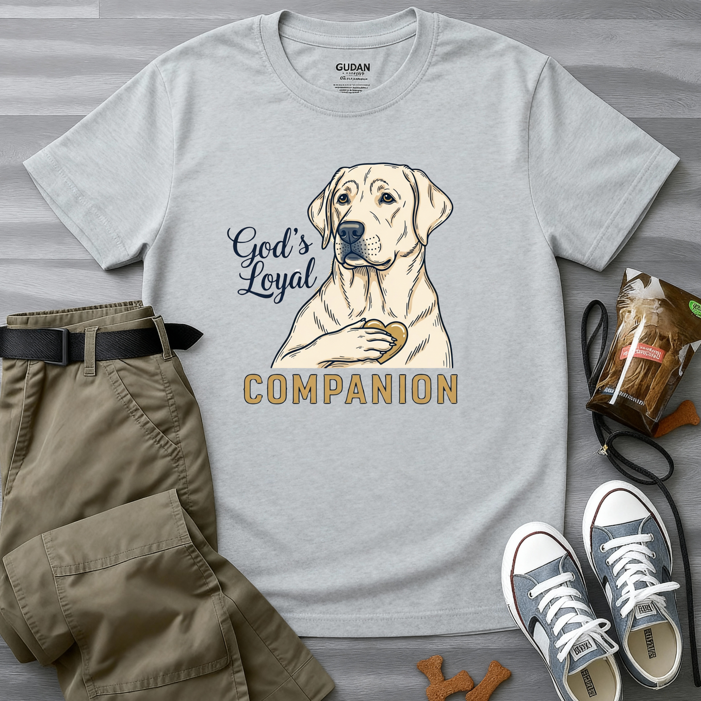 God’s Loyal Companion, Labrador T-Shirt