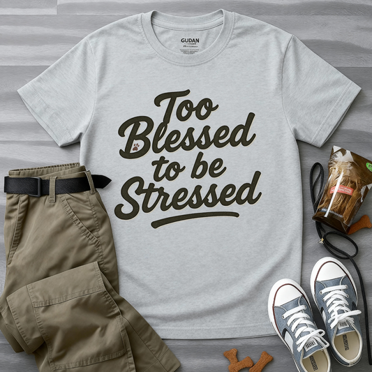 Too Blessed To Be Stressed T-Shirt
