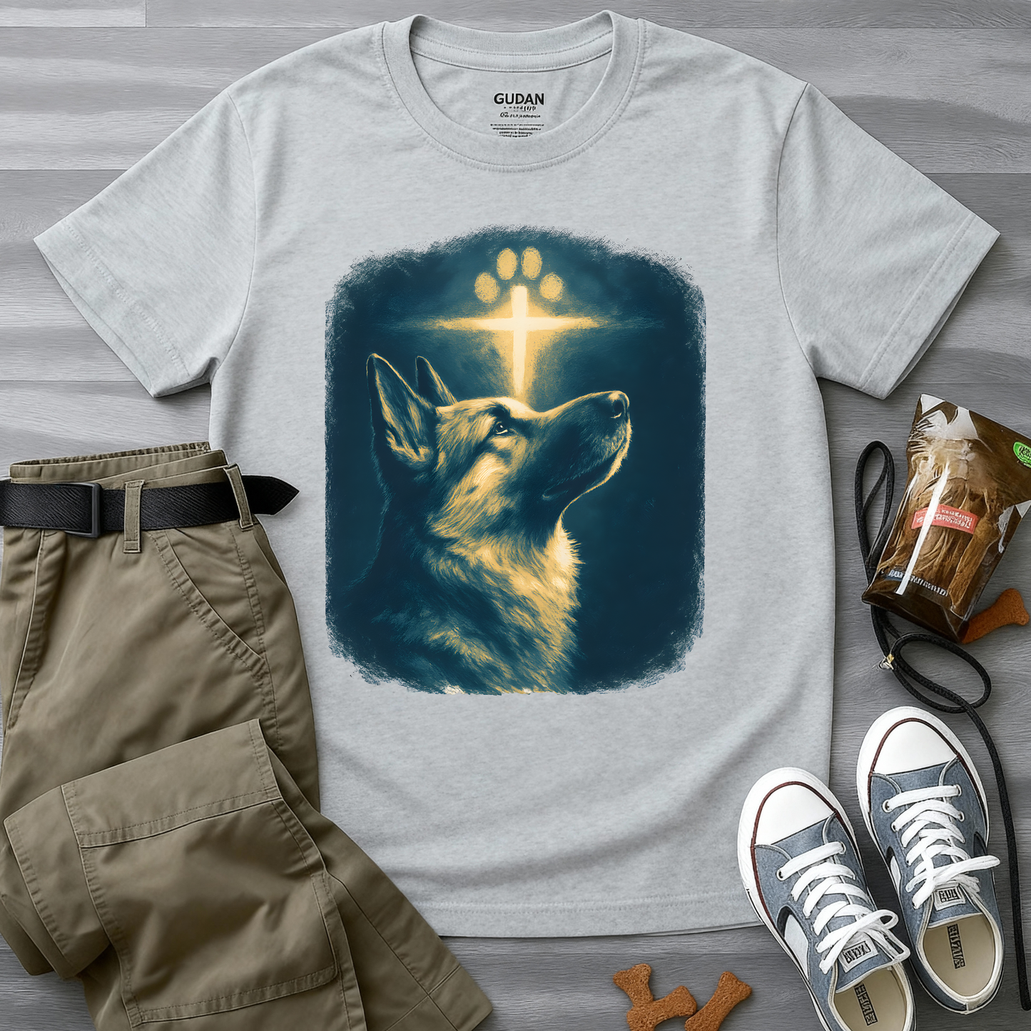 Faithful Loyal German Shephard T-Shirt