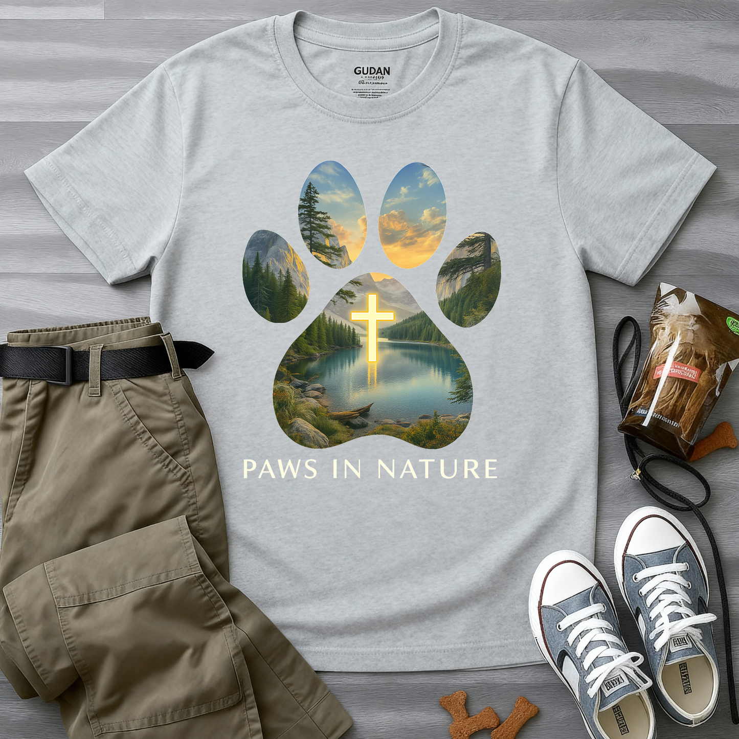 Paws In Nature T-Shirt