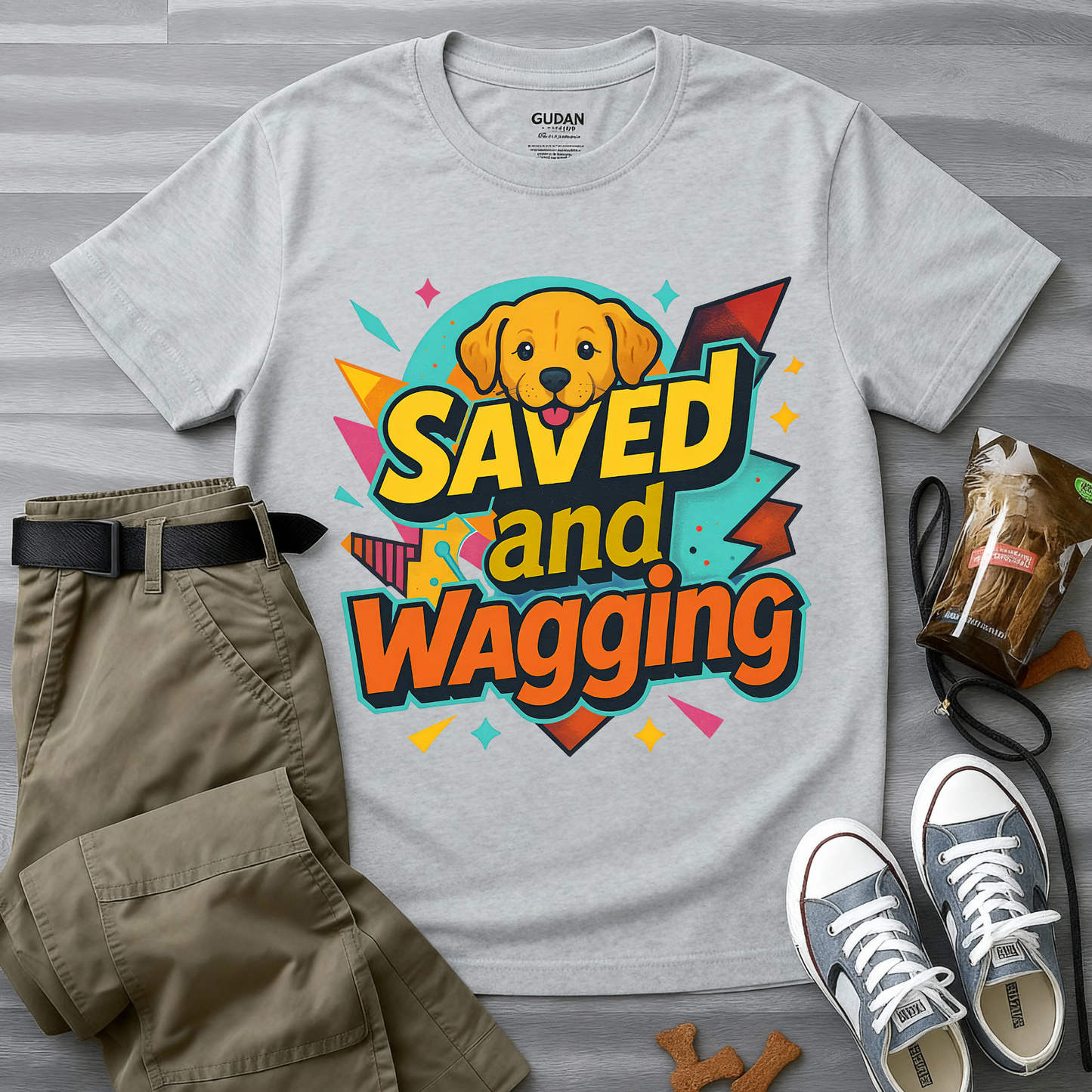 Saved And Wagging T-Shirt