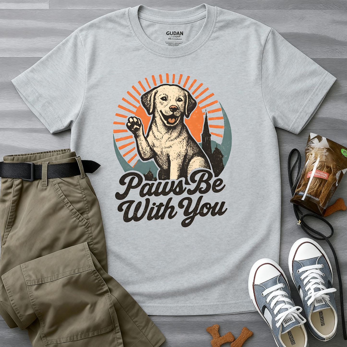 Paws Be With You T-Shirt