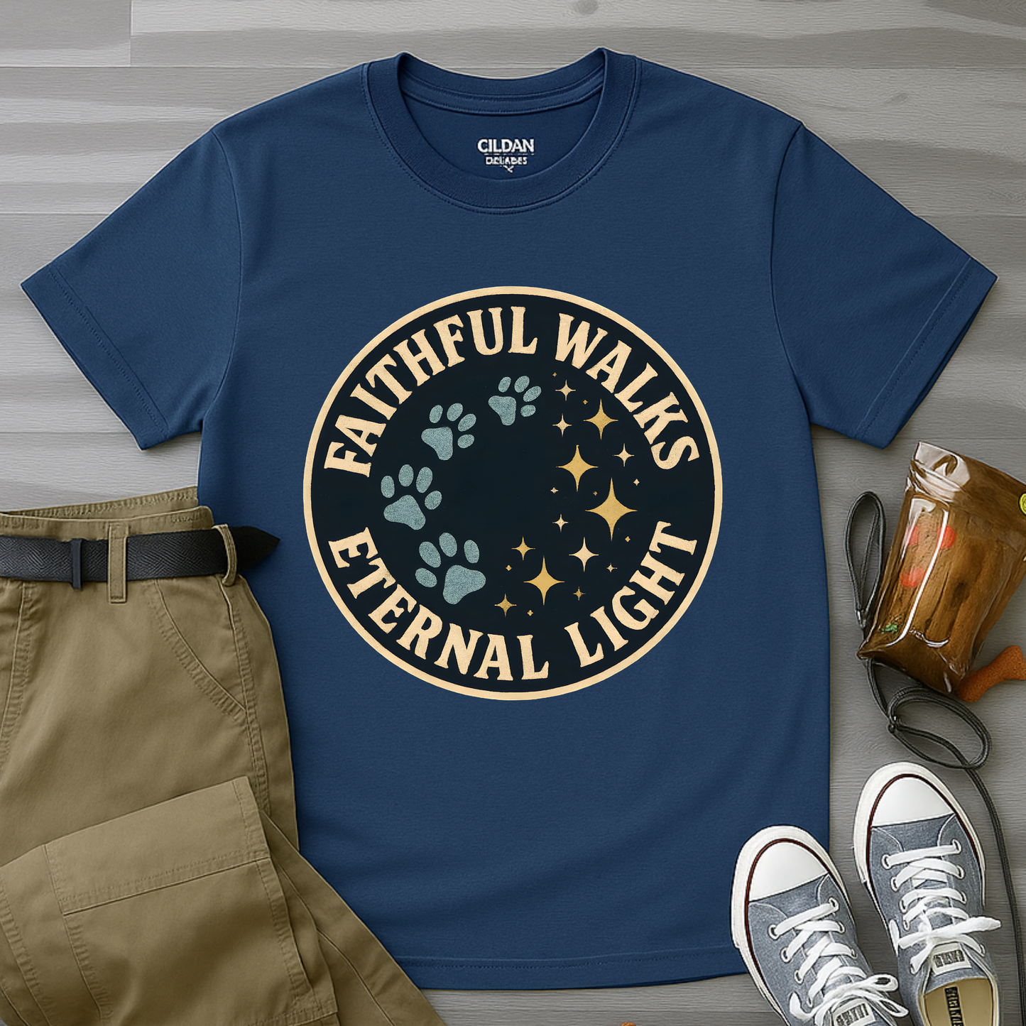 Faithful Walks Eternal Walks Vintage T-Shirt