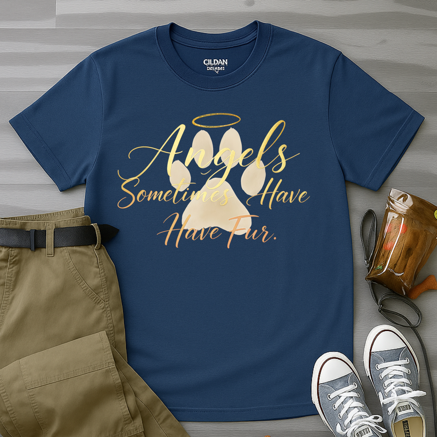 Angels Sometimes Have Fur T-Shirt