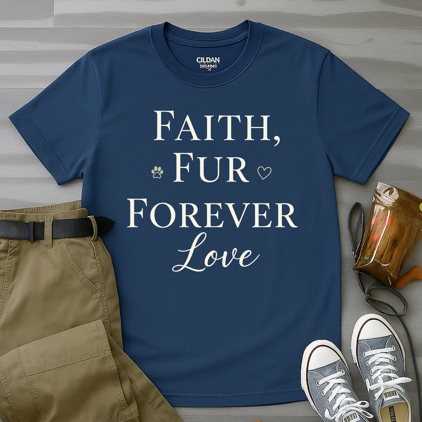 Faith Fur Forever Love T-Shirt