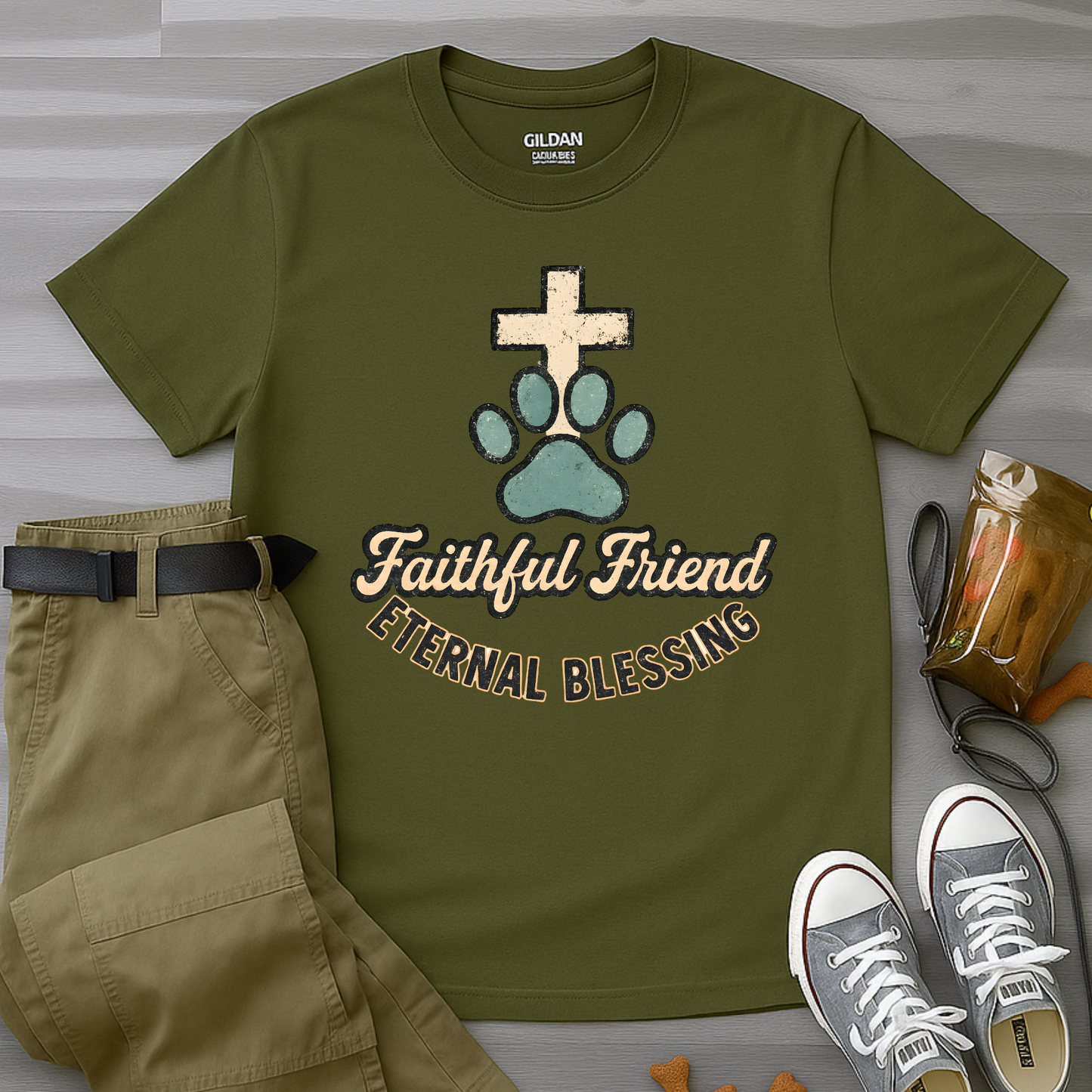 Faithful Friend Eternal Blessing Vintage T-Shirt