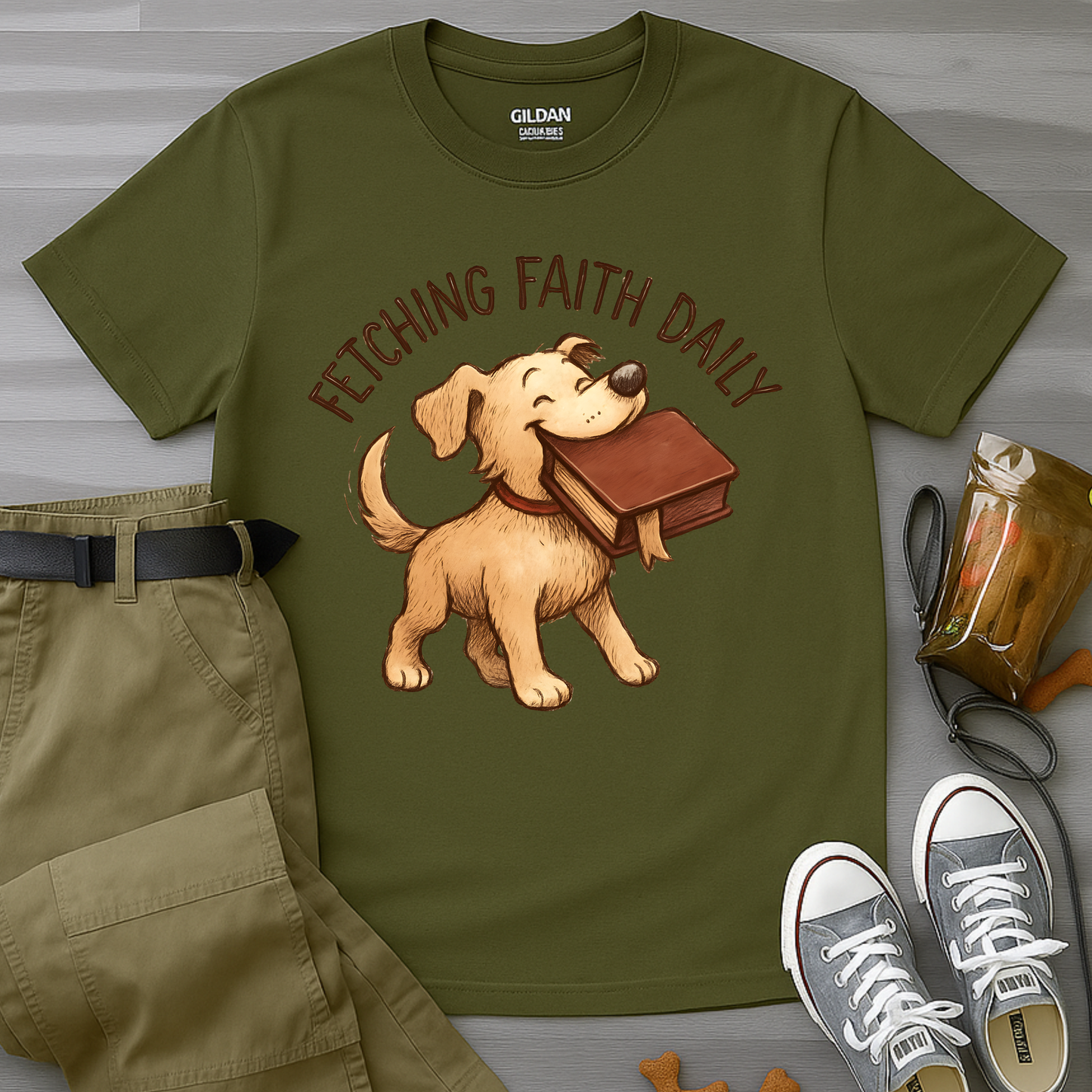 Fetching Faith Daily T-Shirt