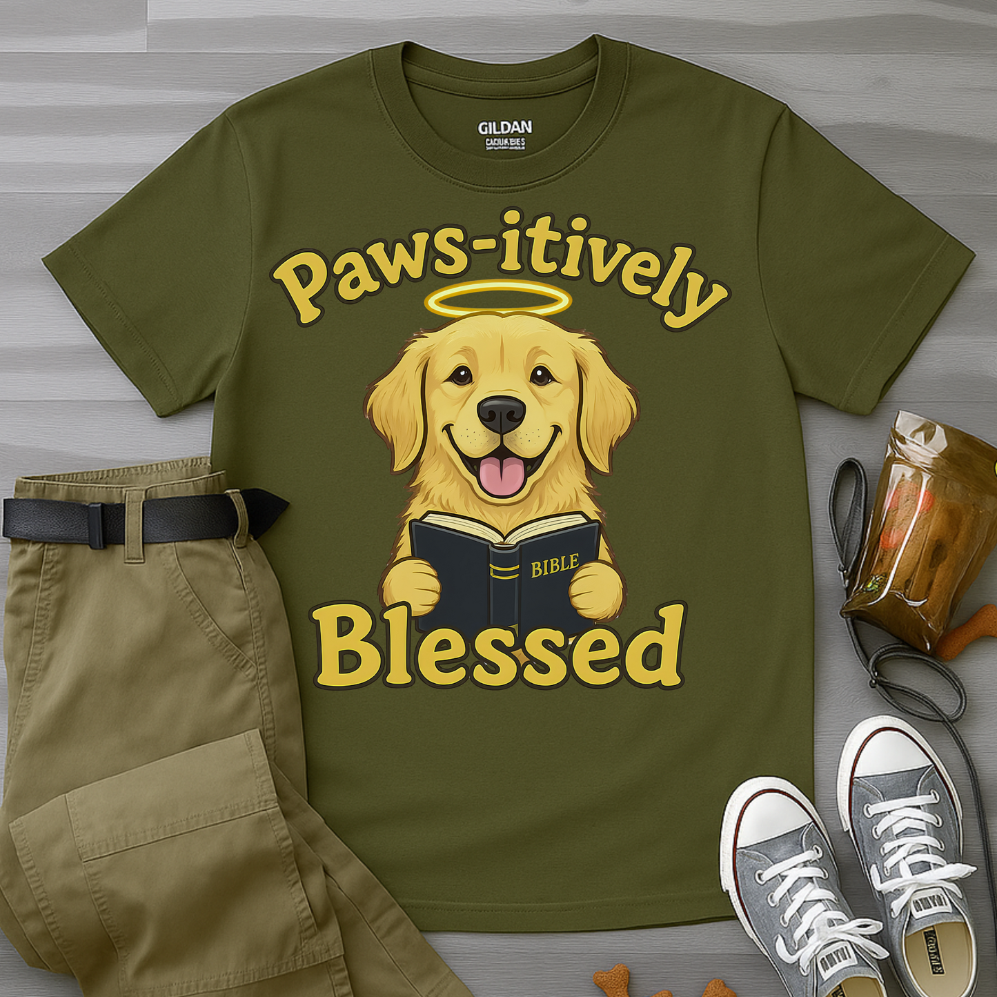 Paws-itively Blessed T-Shirt