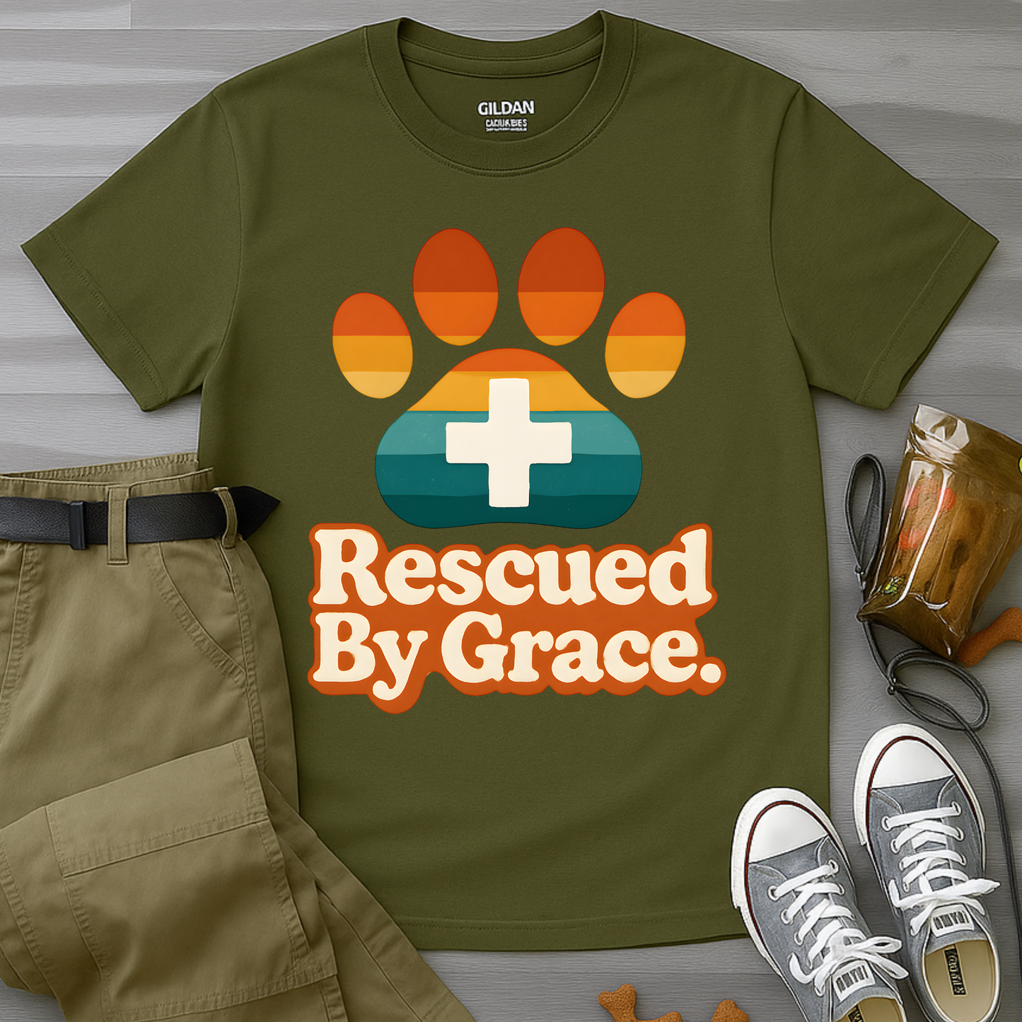 Rescued By Grace T-Shirt