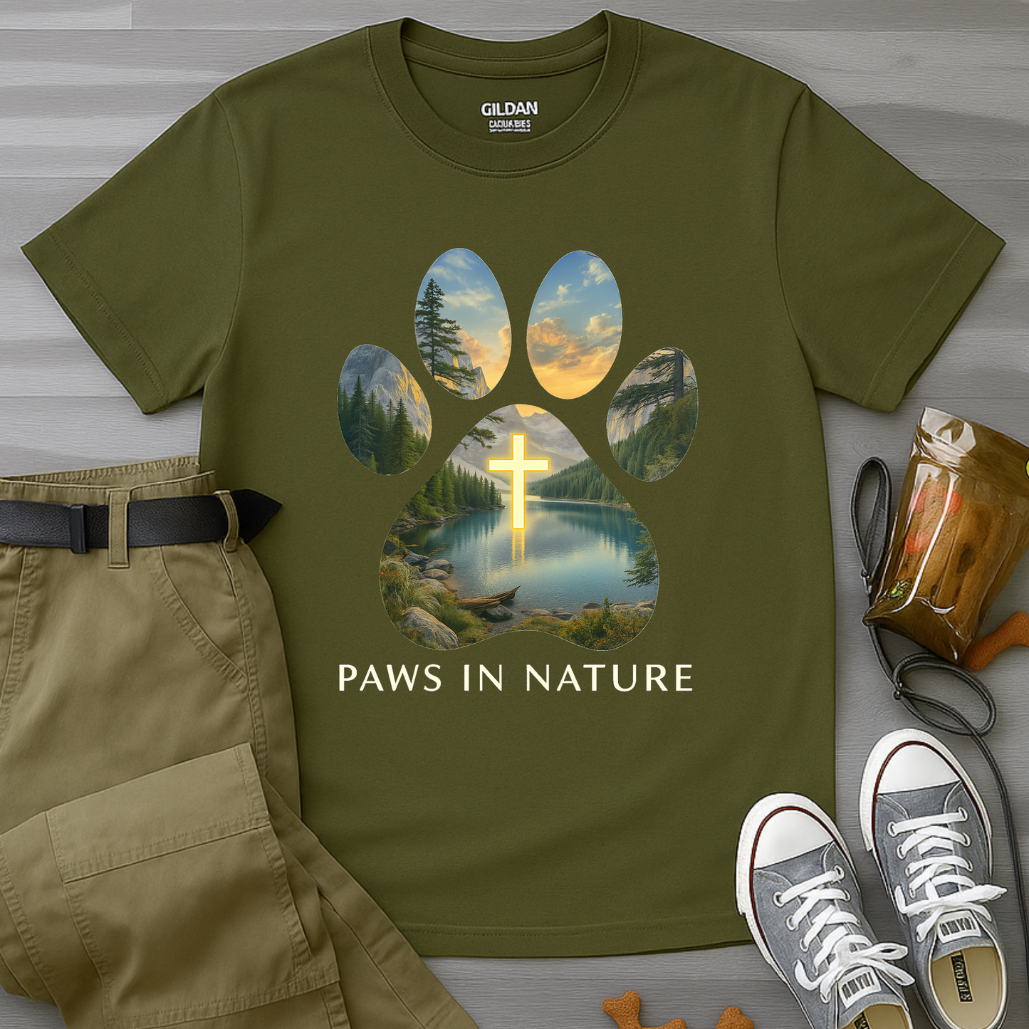 Paws In Nature T-Shirt