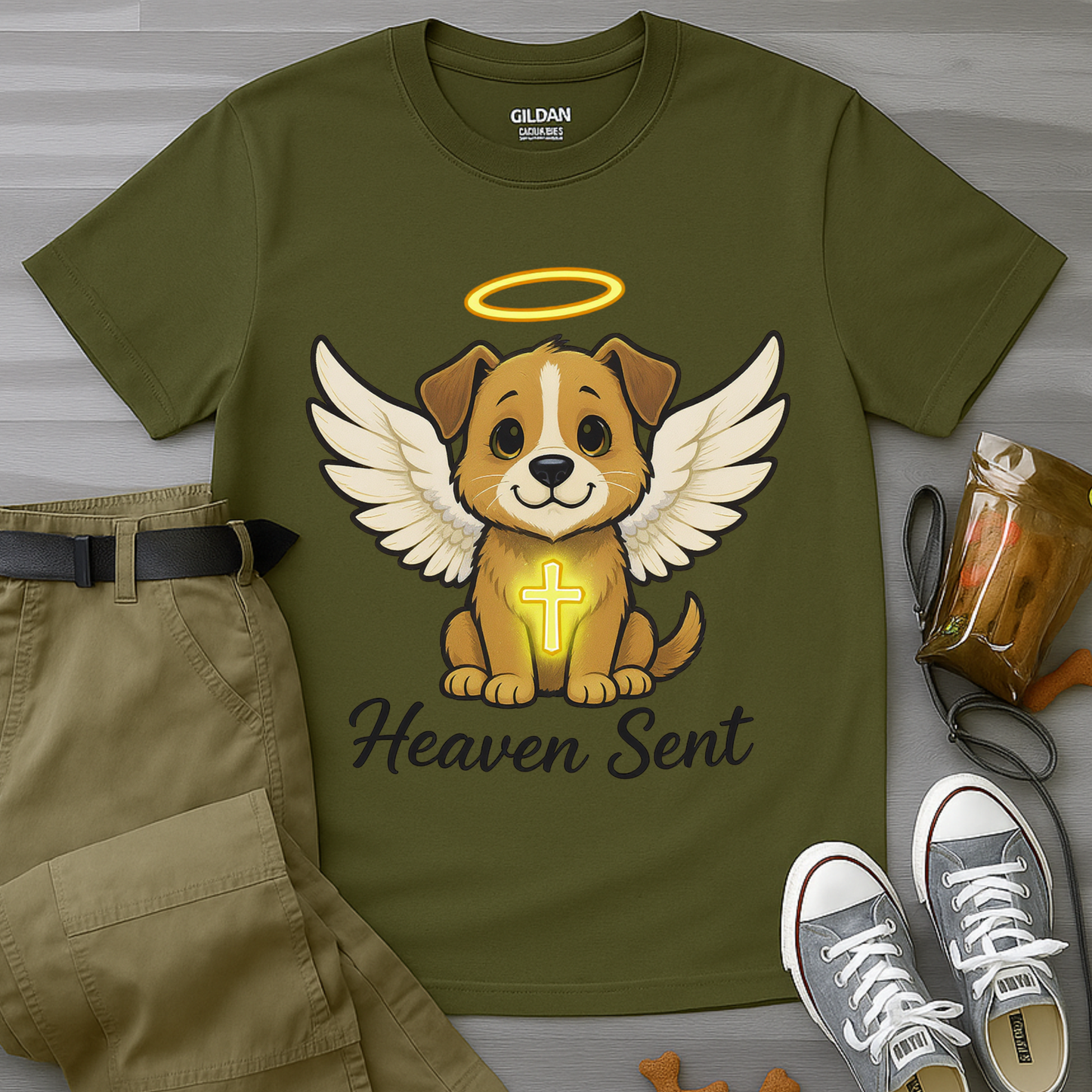 Heaven Sent Pup T-Shirt