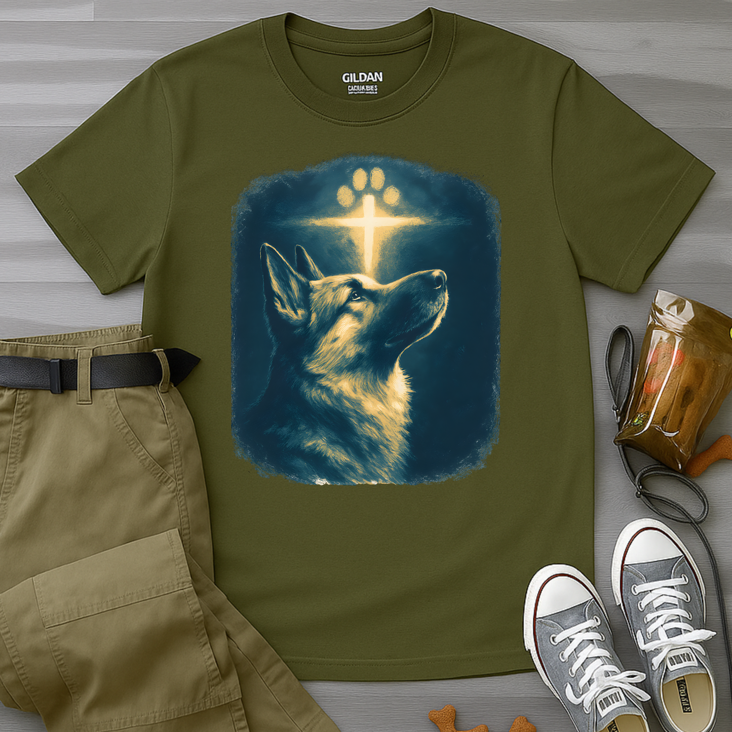 Faithful Loyal German Shephard T-Shirt