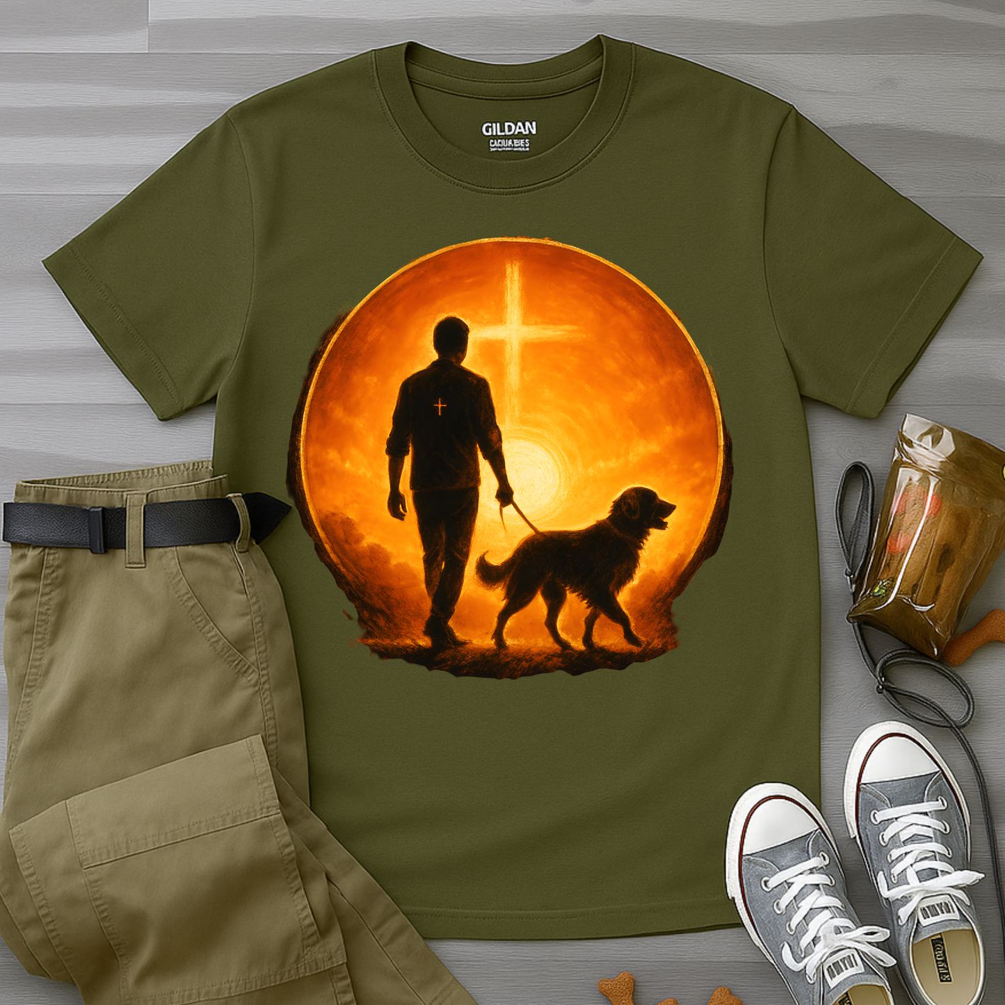 Sunset Walk of Faith T-Shirt