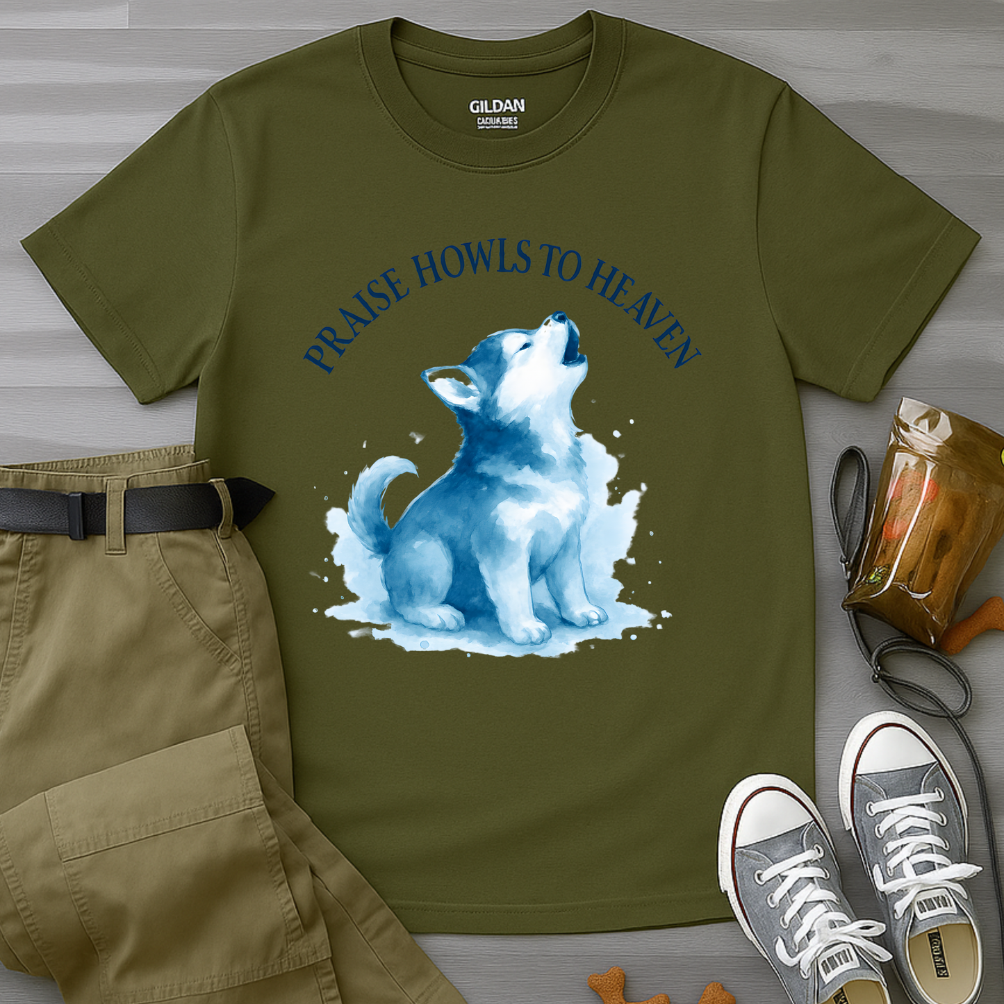 Praise Howls To Heaven T-Shirt