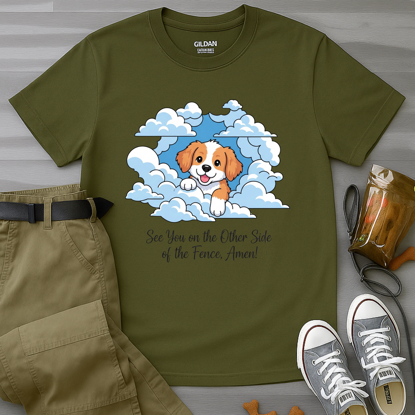 See You On The Other Side Of The Fence, Amen T-Shirt