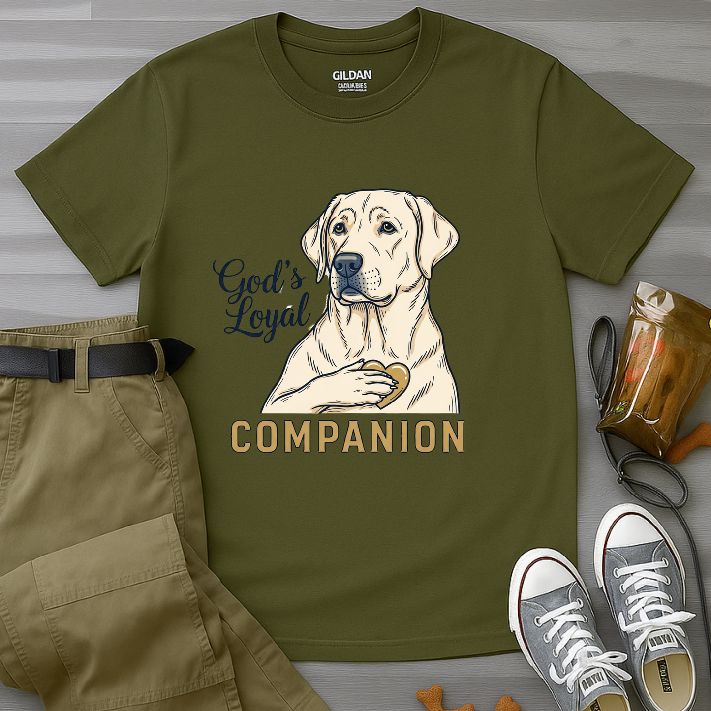 God’s Loyal Companion, Labrador T-Shirt