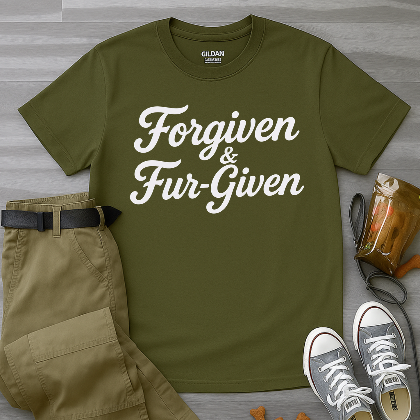 Forgiven & Fur-Given T-Shirt