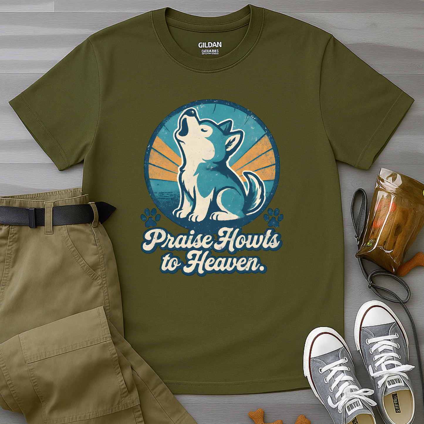 Praise Howls To Heaven T-Shirt