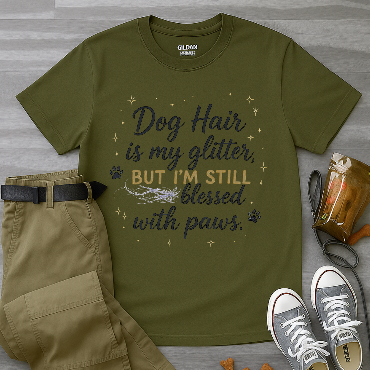 Dog Hair Is My Glitter T-Shirt