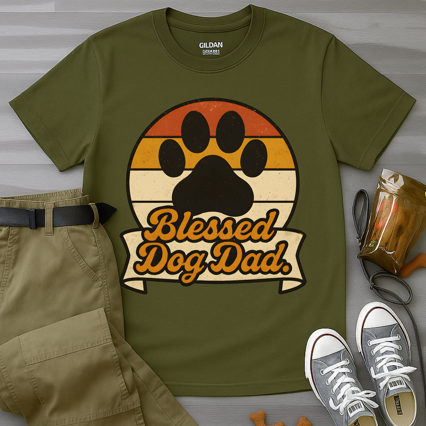 Blessed Dog Dad T-Shirt
