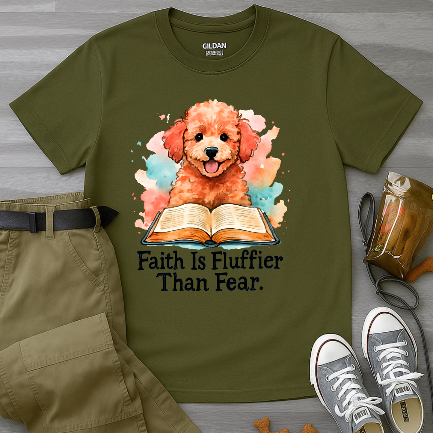 Faith Is Fluffier Than Fear T-Shirt