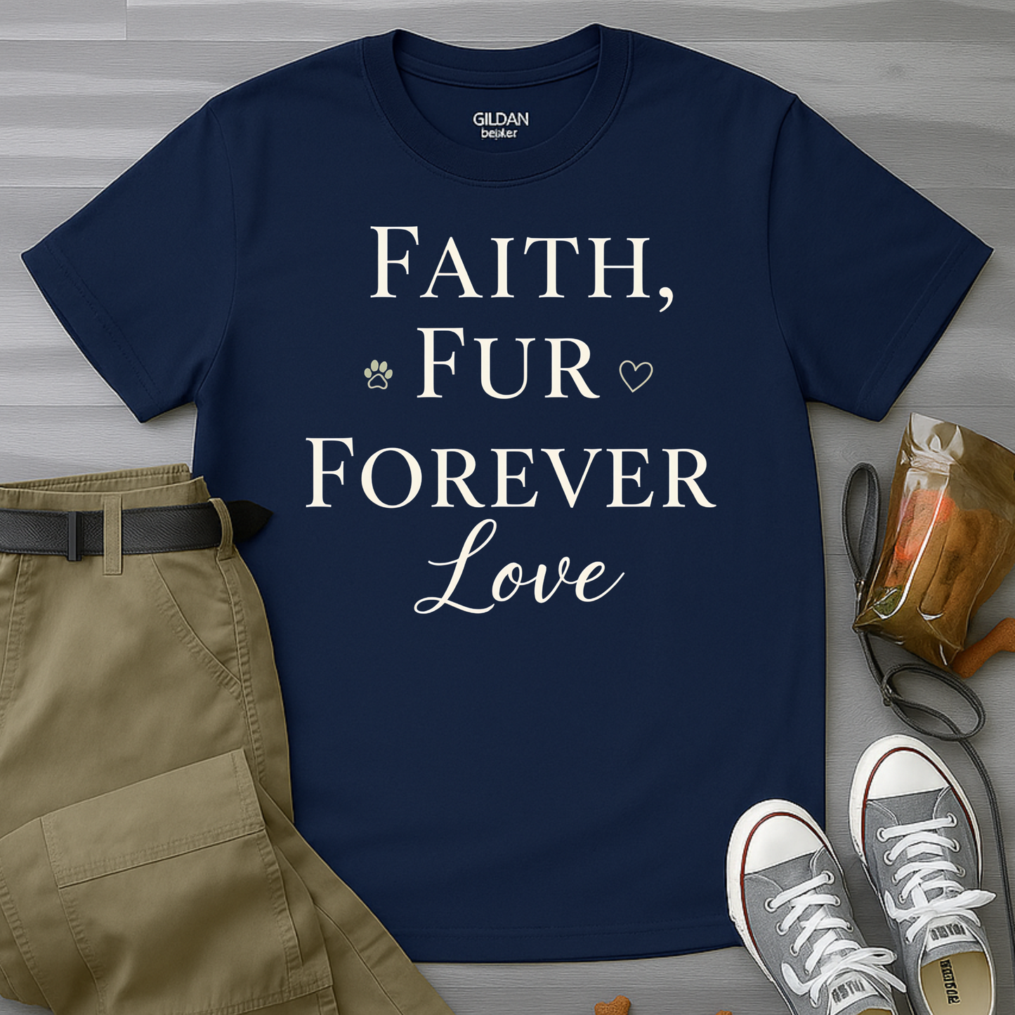 Faith Fur Forever Love T-Shirt