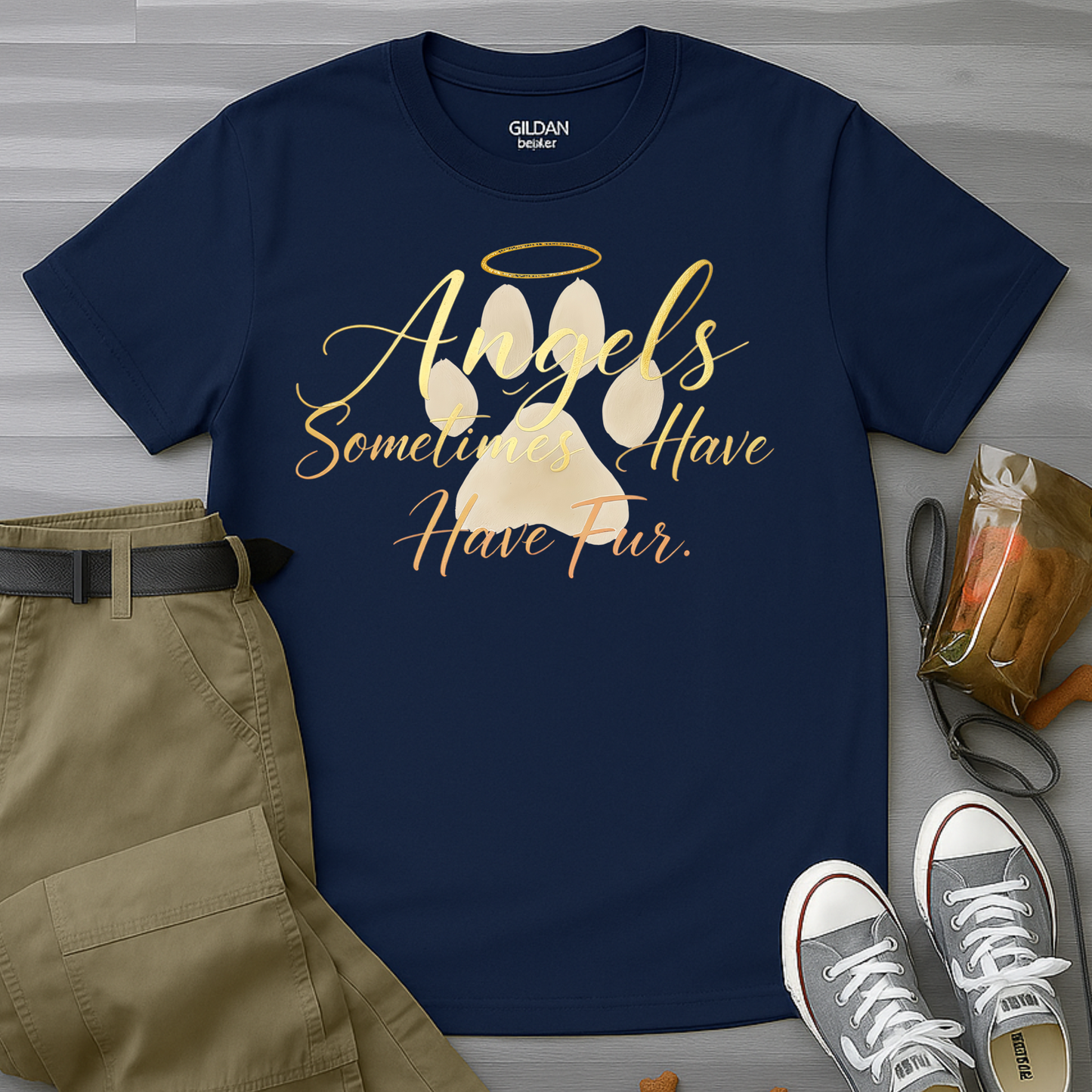 Angels Sometimes Have Fur T-Shirt